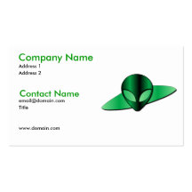 Alien UFO Business Card