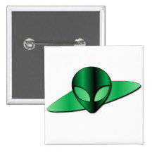 Alien UFO Button