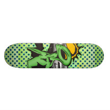 Alien UFO Skateboard Decks