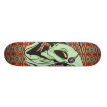 Alien Wired For Music Skate Board Deck