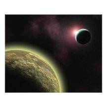 alien world photo print