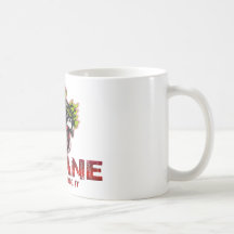 Aliéné et l'aimant tasse