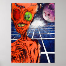 Alienman Posters