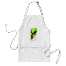 Aliens and Human Blood Apron