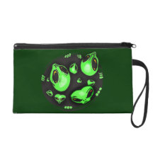 Aliens Bagettes Bag Wristlets