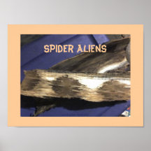 Aliens d'araignée posters