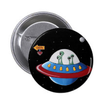 Aliens Earth or Bust! Pins
