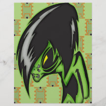 Aliens Gone Gothic Custom Flyer
