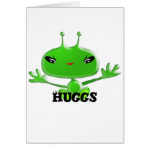 Aliens Huggs Cards