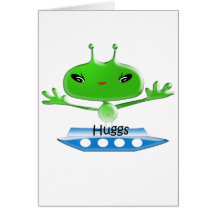 Aliens Huggs Gifts & Promotional Products T-shirts Cards