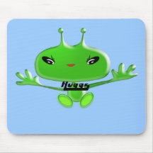 Aliens Huggs Mousepad