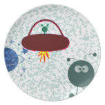 Aliens in Space plates