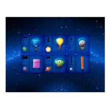 Aliens Postcards