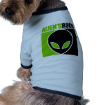 Aliens Rock! Dog Tee Shirt