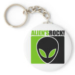 Aliens Rock! Keychain
