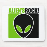 Aliens Rock! Mouse Pad