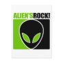Aliens Rock! Post Card