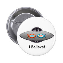 alienship   I Believe! Buttons