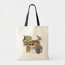 Alimentez les animaux sac