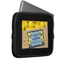 Aliso Lemons in a Crate Computer Sleeve