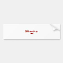 Aliso Viejo California Classic Design Bumper Sticker