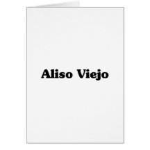 Aliso Viejo Classic t shirts Card