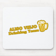 Aliso Viejo Drinking Team tee shirts Mousepads