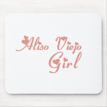 Aliso Viejo Girl tee shirts Mousepads