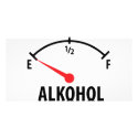 Alkohol Anzeige leer icon photo cards