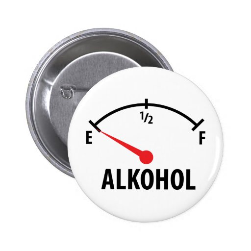 Alkohol Anzeige leer icon Pin