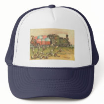 All Aboard ! The Easter Train ! Mesh Hat