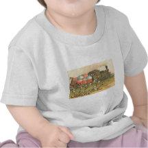 All Aboard ! The Easter Train ! T Shirt