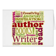 All About Authors red Card