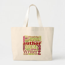 All About Authors red Tote Bag