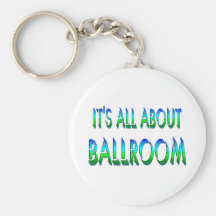 All About Ballroom Keychain