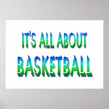All About Basketball Poster
