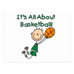 All About Basketball Tshirts and Gifts Postcard