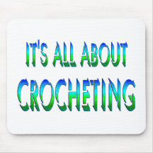 All About Crocheting Mousepad