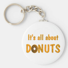 All About Doughnuts Key Chains