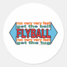 All about Flyball Sticker