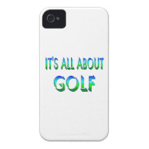All About Golf Case-Mate iPhone 4 Case