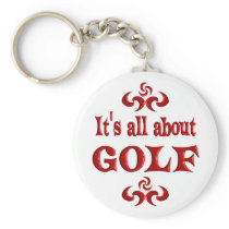 ALL ABOUT GOLF KEY CHAIN