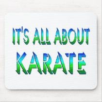 All About Karate mousepads