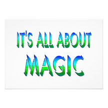 All About Magic Invitation