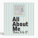 All About Me From A To Z Binder (Blue)