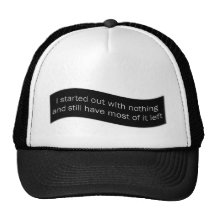All About Nothing Mesh Hats
