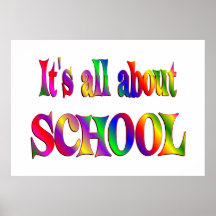 All About School Print