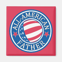 All-American Father Magnet