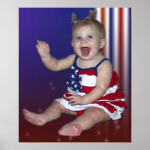 All American Girl Print