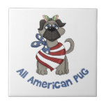 all american Pug Tile